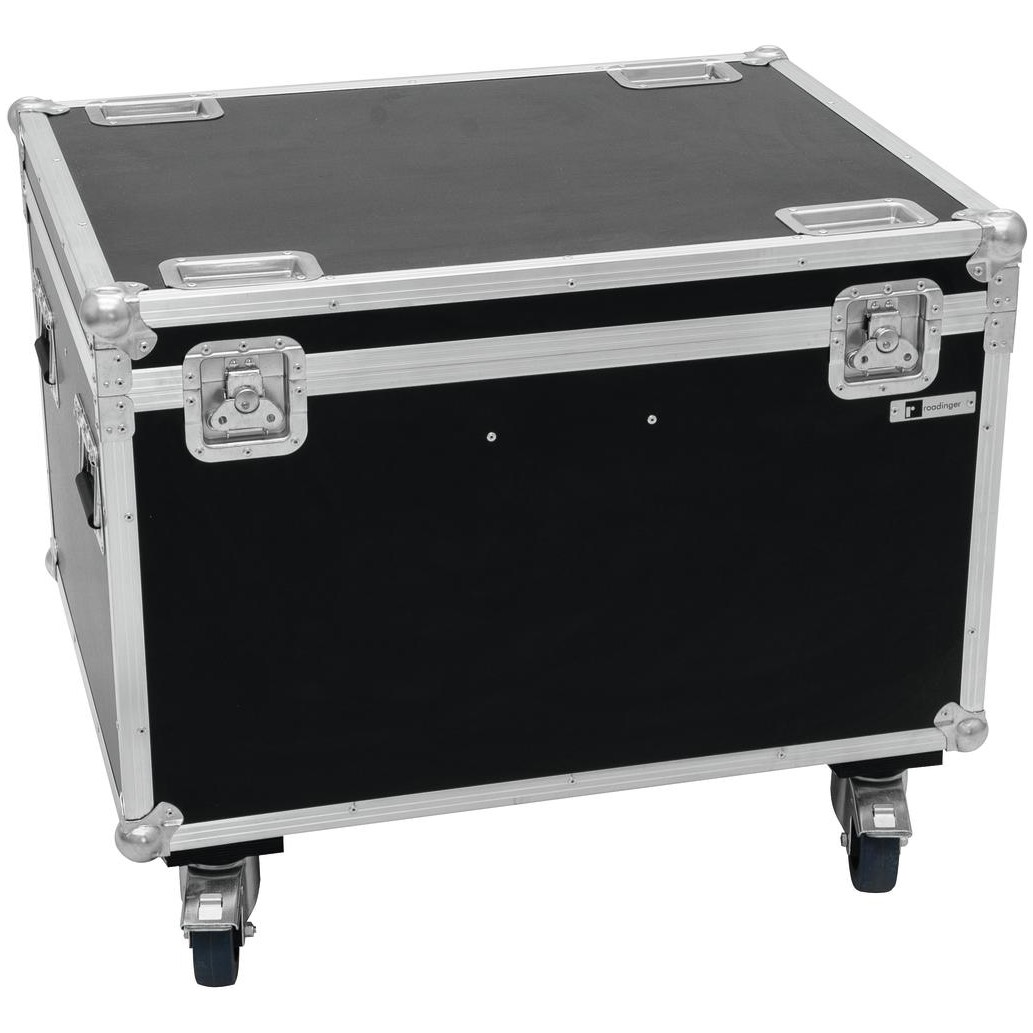 Fotografie Roadinger Flightcase pro 4x LED THA-100F/THA-120PC na kolečkách