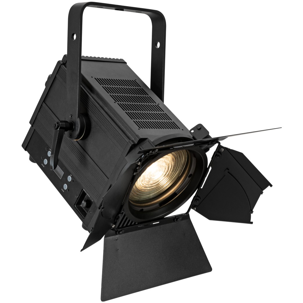 Fotografie Eurolite LED THA-100F MK3, divadelní reflektor fresnel, 100W WW LED, DMX