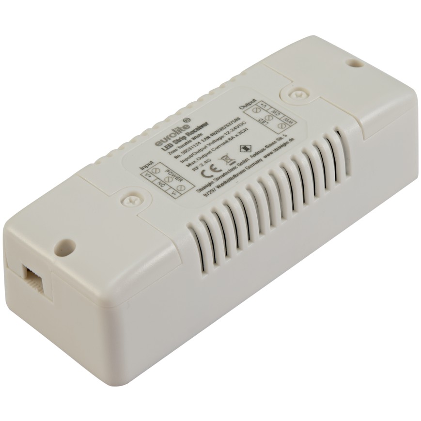 Fotografie Eurolite bezdrátový přijímač pro ovládání bílých LED pásek