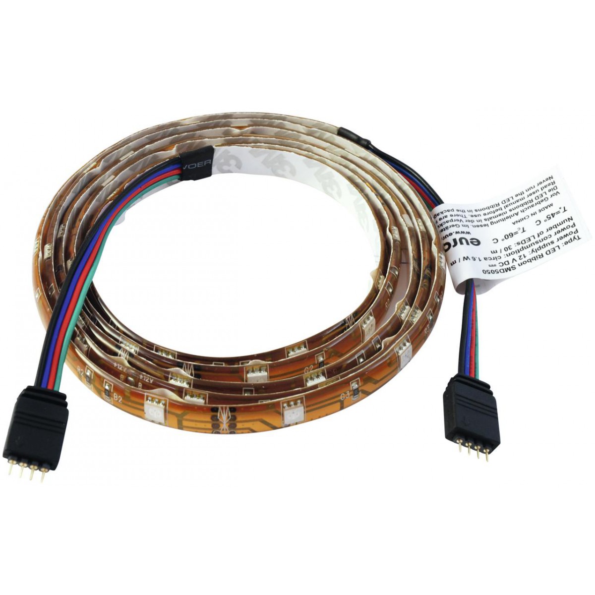 Fotografie Eurolite LED Ribbon prodlužovací kabel 1.5m pro RGB SMD 5050