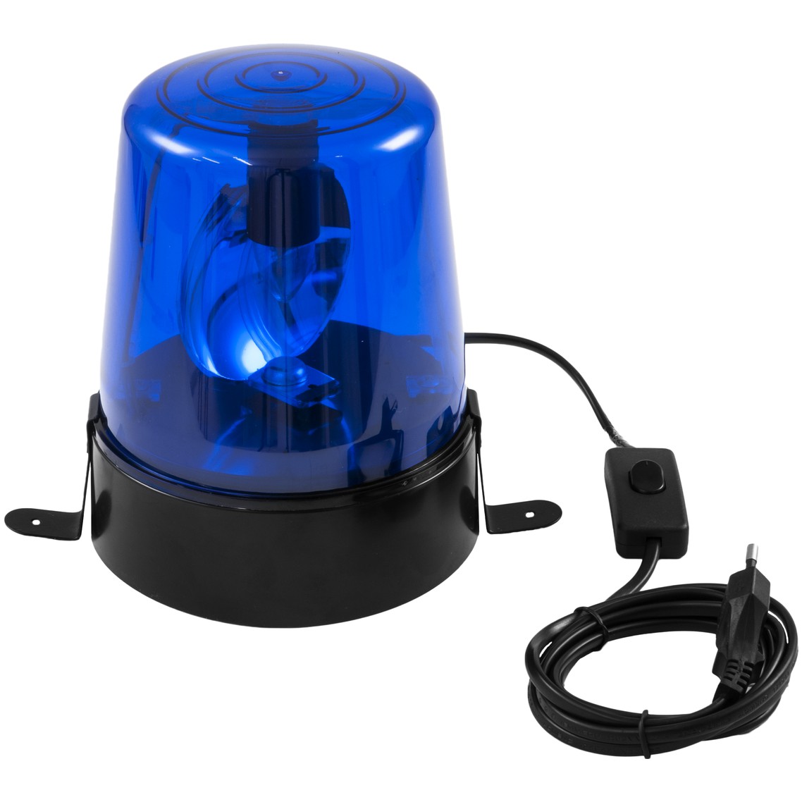Fotografie Eurolite LED policejní maják, 108 LED, modrý