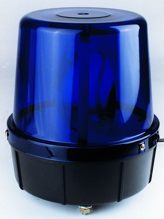 Eurolite Super policejní maják DE-2, E27, modrý