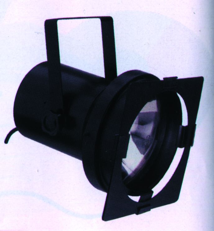 PAR reflektor 56, černý, pro 12V/100W