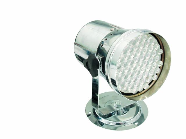 LED PAR reflektor-36 RGB, stříbrný, 55x 10mm LED