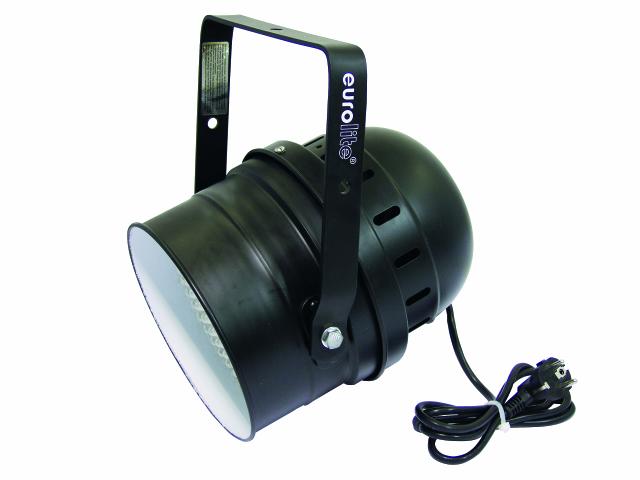 LED PAR reflektor-64 RGB krátký černý, 183x 10mm LED