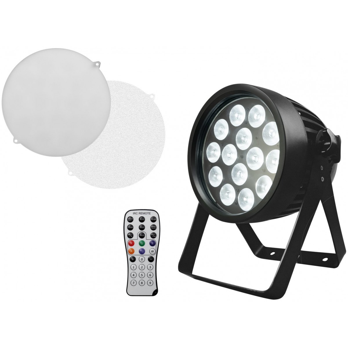 Fotografie Eurolite LED IP PAR 14x8W QCL, IP65, DMX