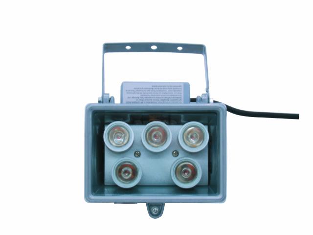 LED venkovní reflektor FL-5 bílý 7500K 40° IP54