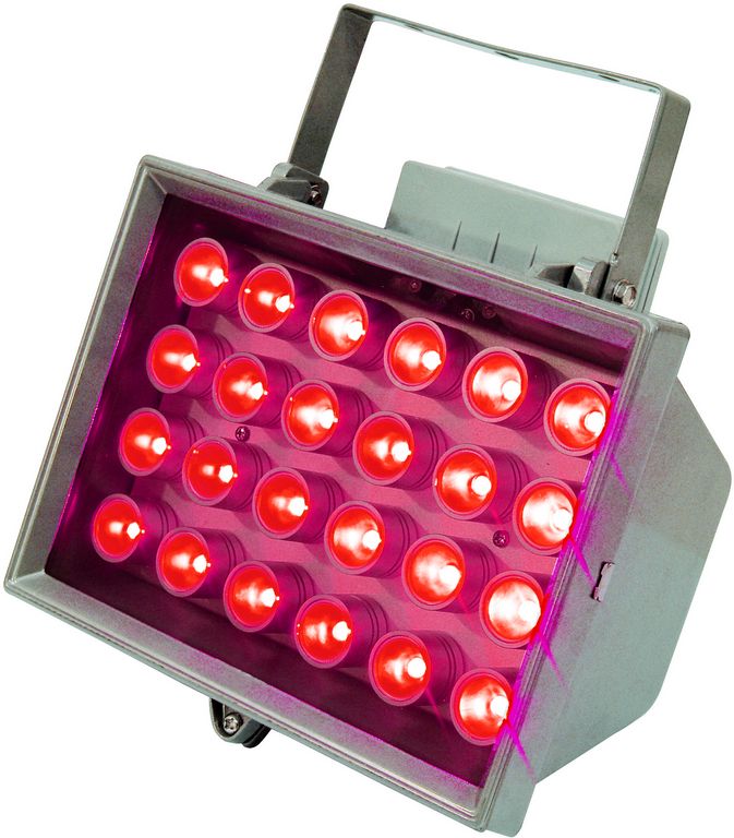 Eurolite LED FL-24 červený 10 IP54
