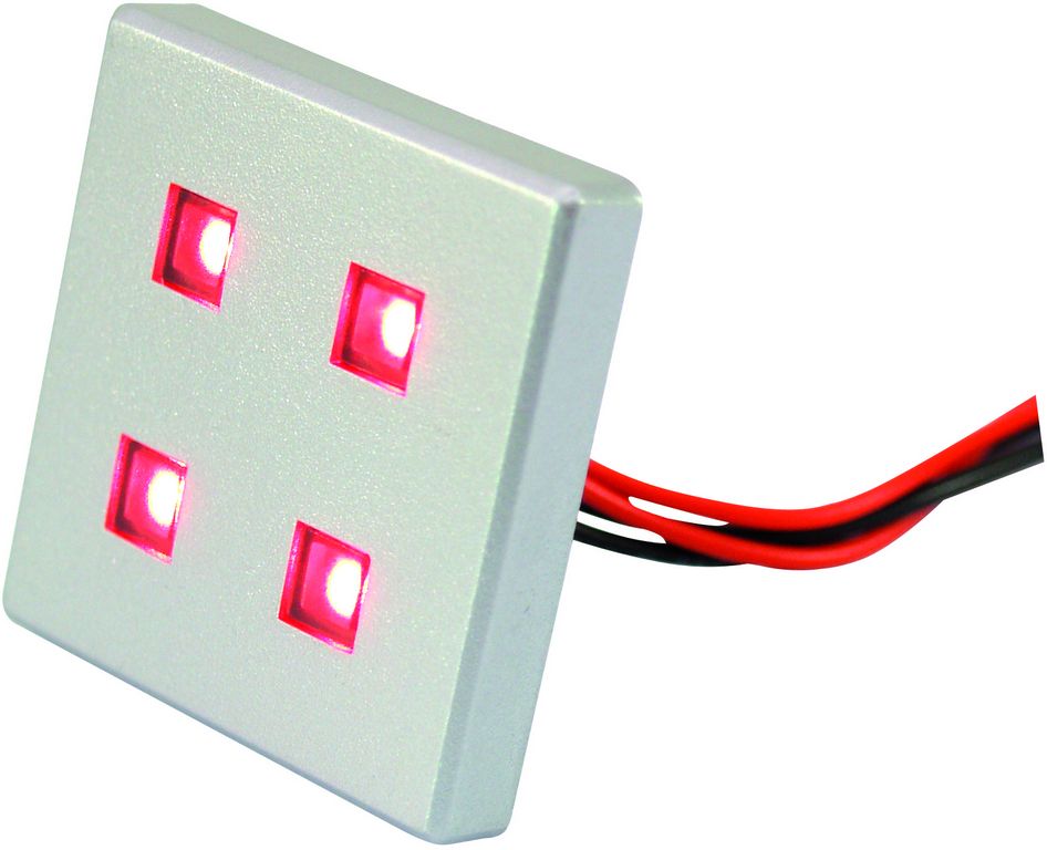LED spot LED DL-4-6, červený