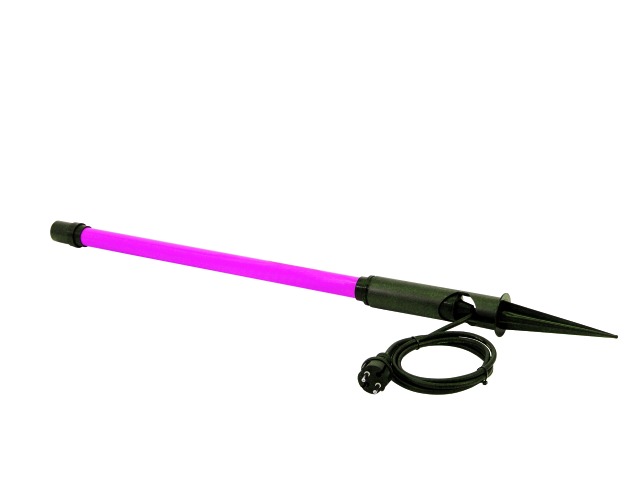 Venkovní Neónová zářivka T8, 18 W, 70 cm, růžová L