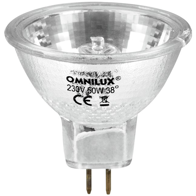 Halogenová lampa 230V/50W JCDR GX-5.3 Omnilux 38° +C