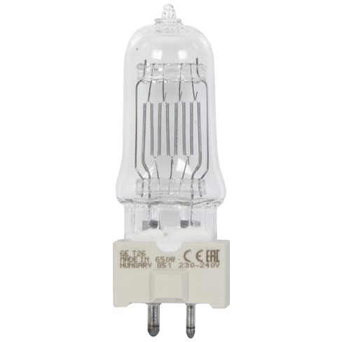 Halogenová lampa 230V/650W GY-9.5 CP 89 FRL GE