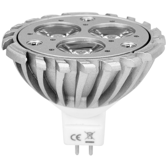 LED žárovka 12V/3x2W LED GU 5,3 MR-16 CR 6500 K Omnilux, 30°