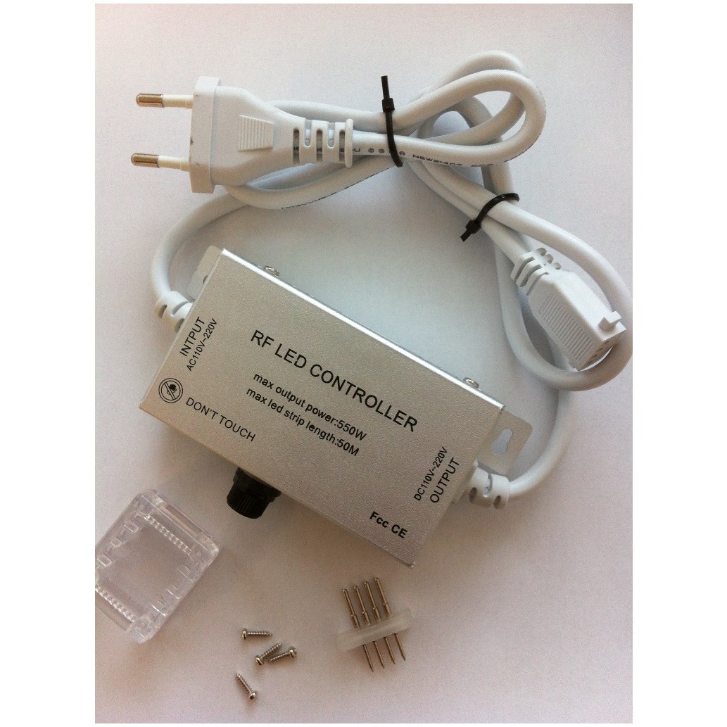 Fotografie eLite RF ovladač pro LED svítící pásky, AC220V, RGB