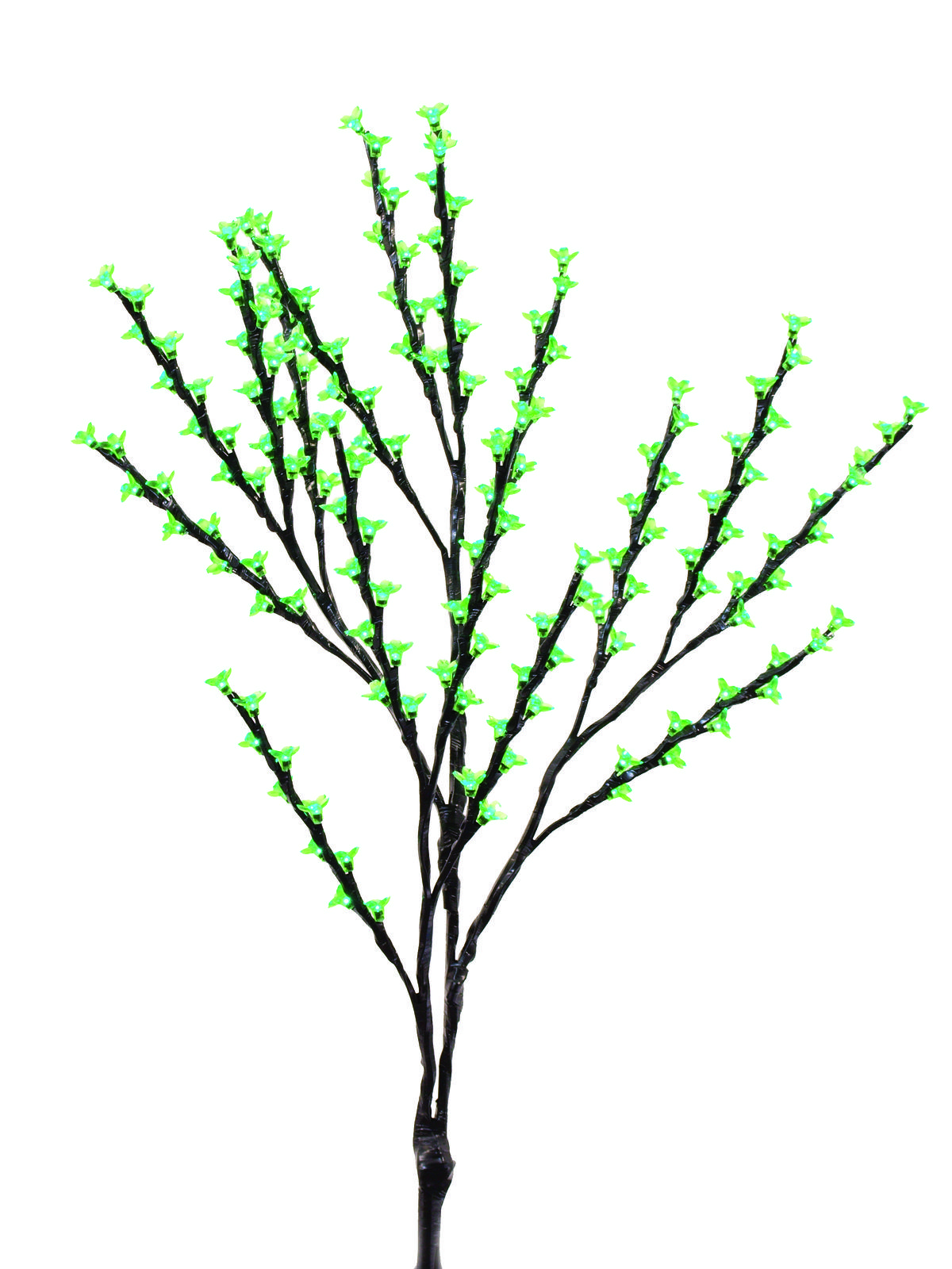 Kvetoucí větev, se zelenými LED diodami, 1,2m
