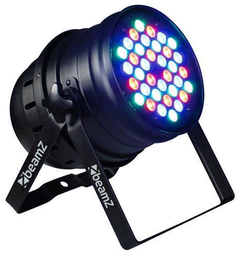 BeamZ PAR 64 reflektor Can 36x 1W RGB LEDs DMX