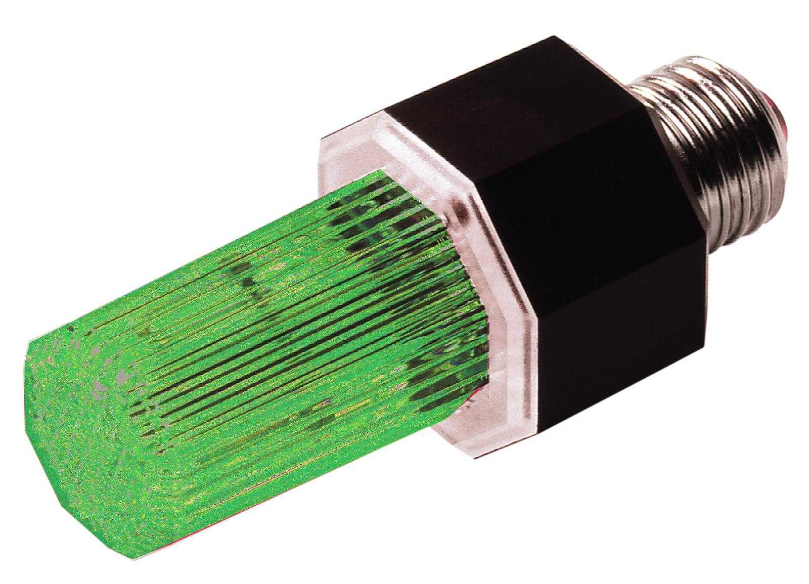 LED strobo žárovka Eurolite E-27, 5W, zelená