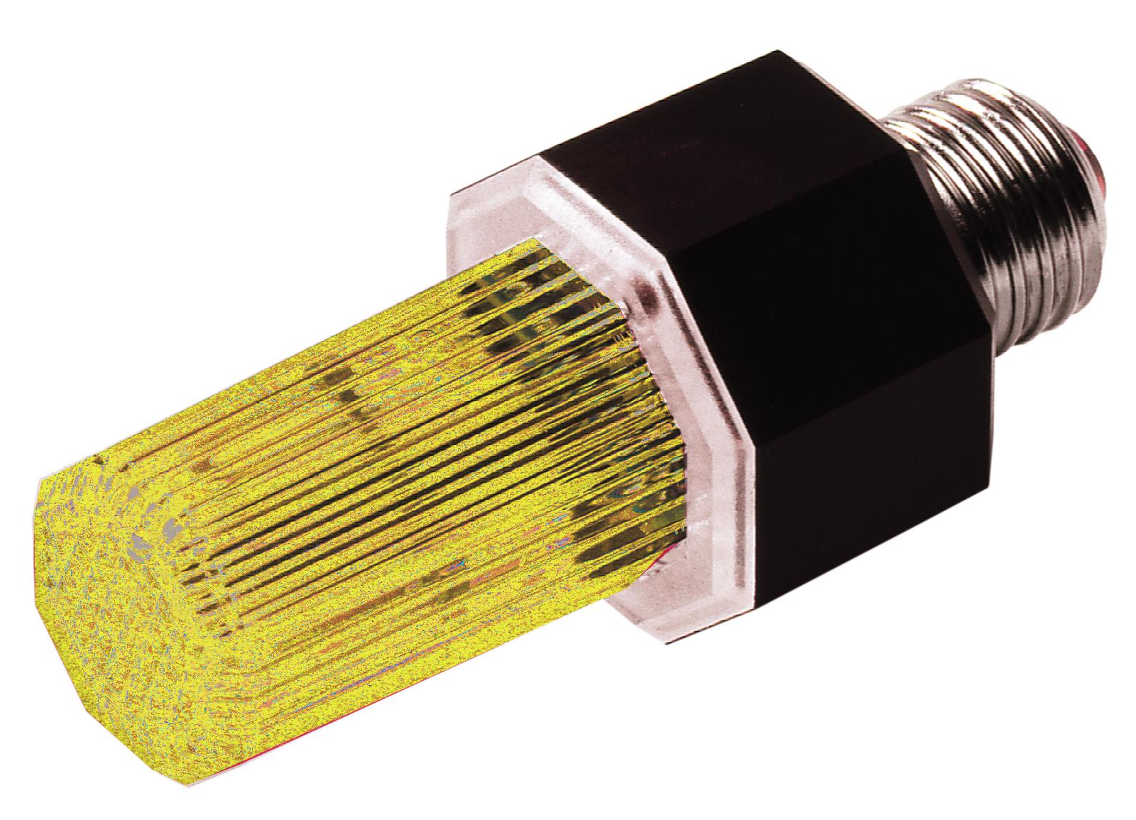 LED strobo žárovka Eurolite E-27, 5W, žlutá