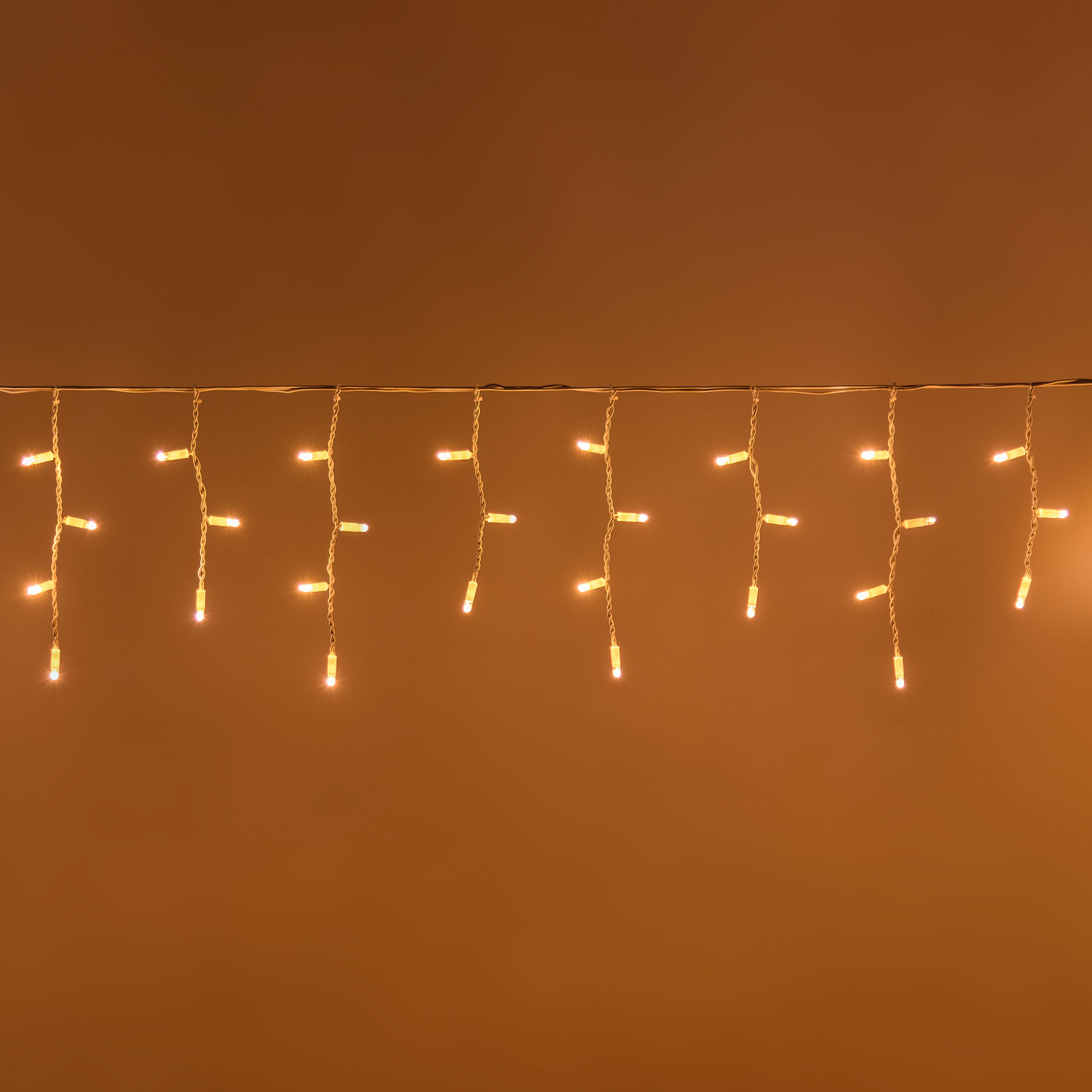 LED krápník 3,2x0,4m 56 SUPER LED propojitelné PROFI 2-pin venkovní, teplá bílá