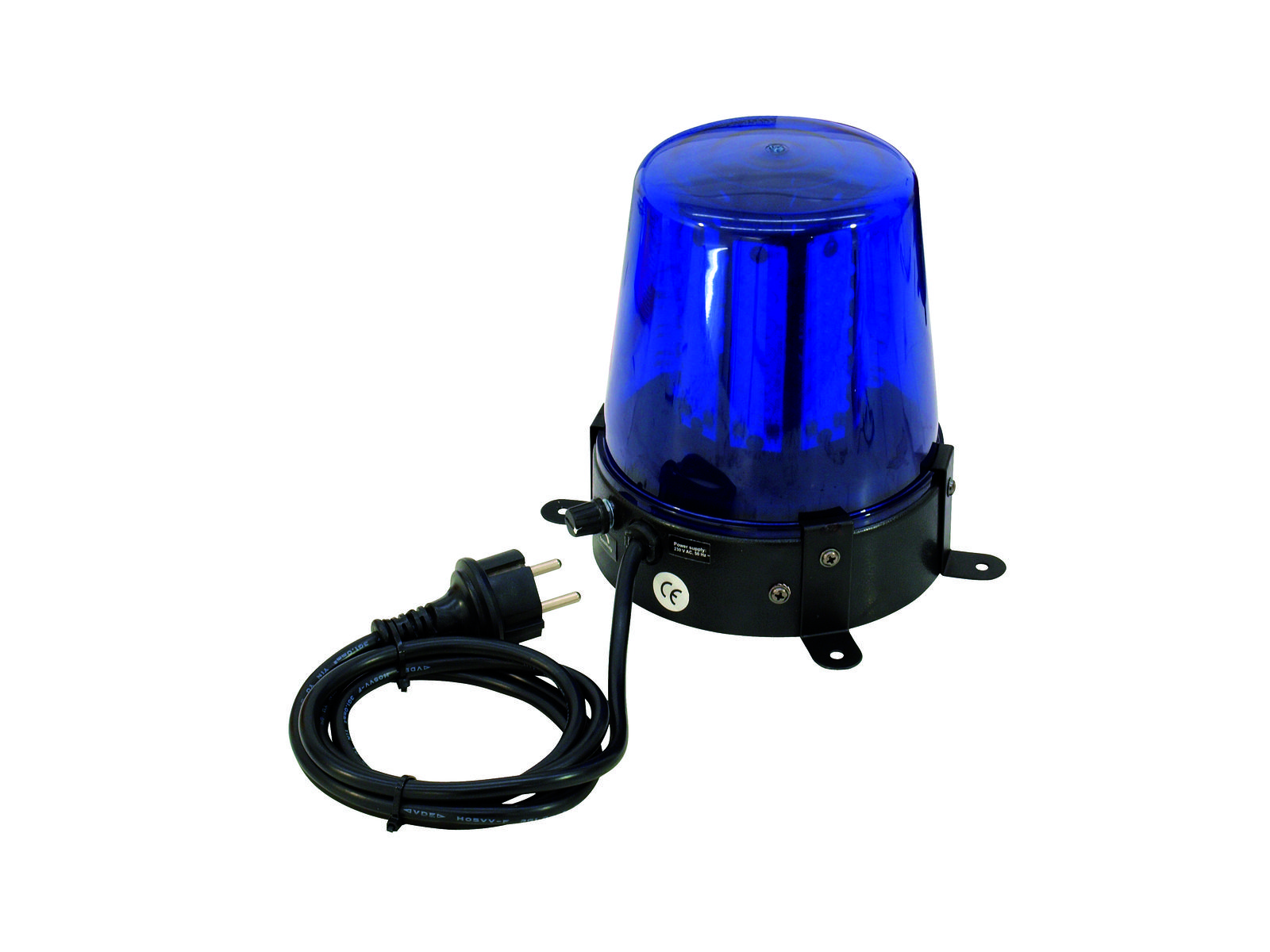LED policejní maják, 108 LED, modrý
