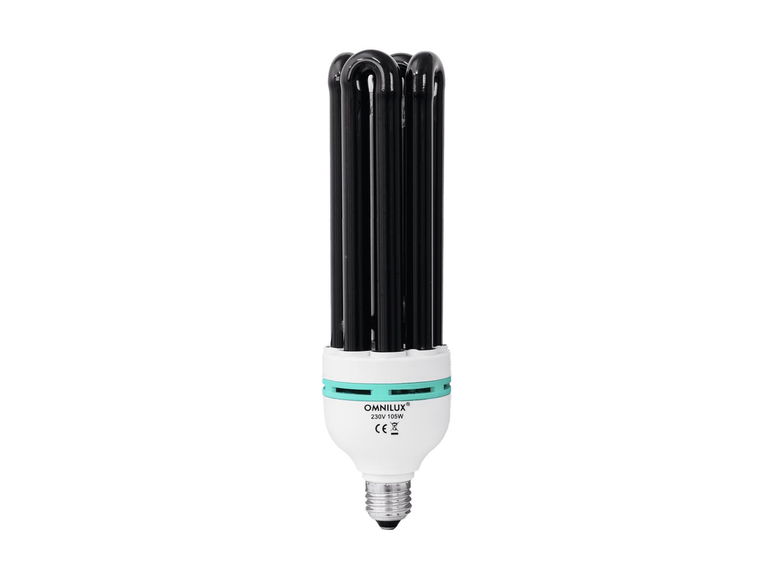 UV úsporná žárovka 105W E27 4U, 305mm, Omnilux