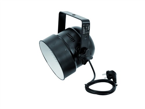 Reflektor LED PAR-56 RGB DMX, 151x 5mm LED, černý