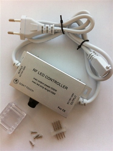 Dálkový ovládač RF pro LED světelné pásky, AC220V