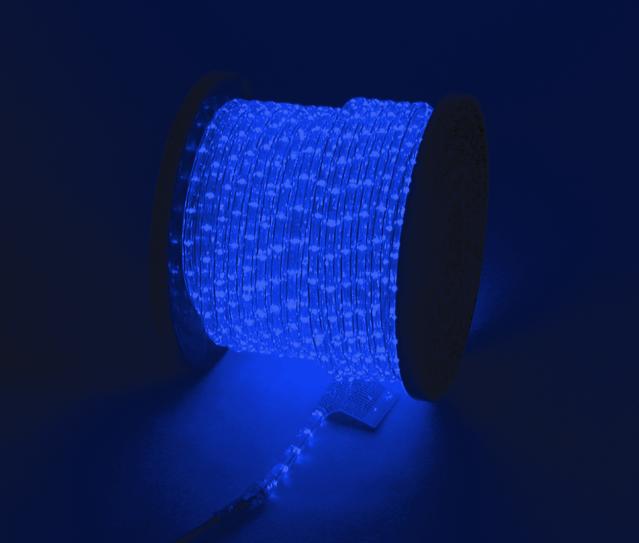 Světelná hadice, modrý, 44m