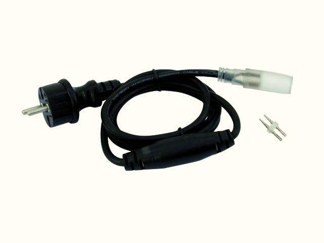 Kabel napájecí 1 kanálový pro LED rubberlight se zástrčkou 7mm