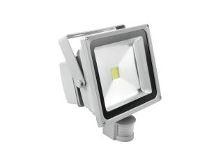 Eurolite LED reflektor IP FL-30, 1x 30W COB, 6400K, 120, IP44, pohybové čidlo