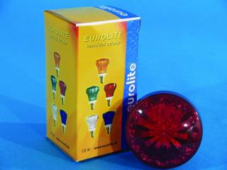 Eurolite carnival LED strobe E27, červený