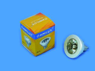 LED žárovka 12V MR-16 GU-5.3, 3W LED červená