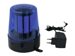 LED policejní maják, 108LED, modrý