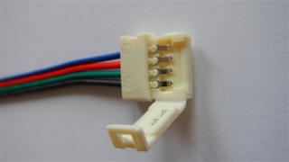 Napájecí konektor pro LED světelný pásek, SMD5050, RGB, 10mm