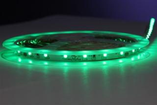 LED páska SMD3528, zelená, 12V, 1m, 60 LED/m