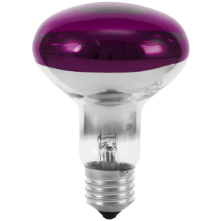 Barevná žárovka 230V/60W E-27 Omnilux, růžová