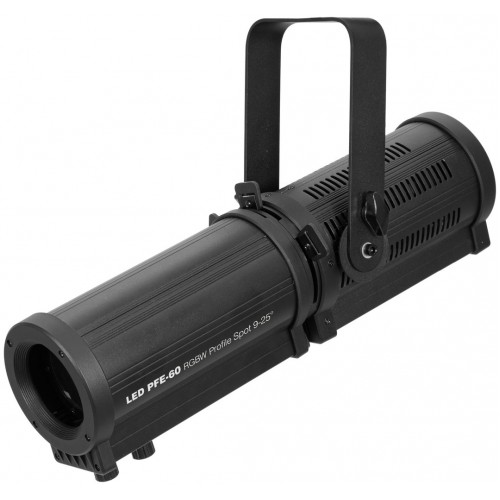 Eurolite LED PFE-60 RGBW Profile Spot 9°- 25°, DMX