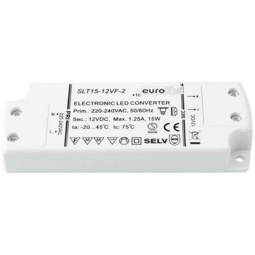 Transformátor elektronický mini 12V/15W, pro LED