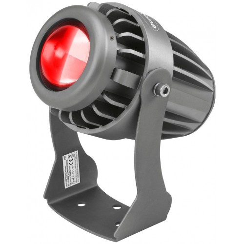 Eurolite LED IP PST-10W Pinspot červený