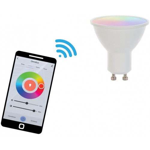 Omnilux LED GU10 RGB/WW/CW WiFi