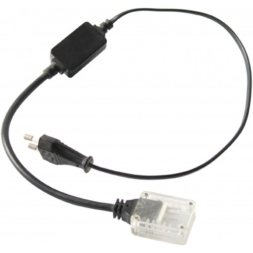 Kabel napájecí pro LED plochý kabel RGB, 230V