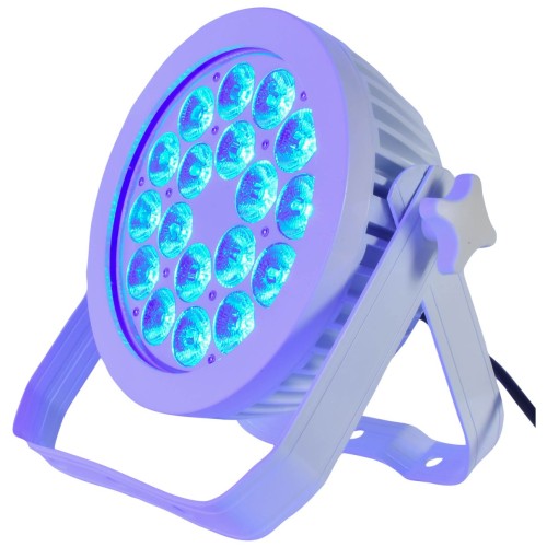 Citronic MagicPAR-220W, LED PAR 18x 12W RGBWA/UV, bílý